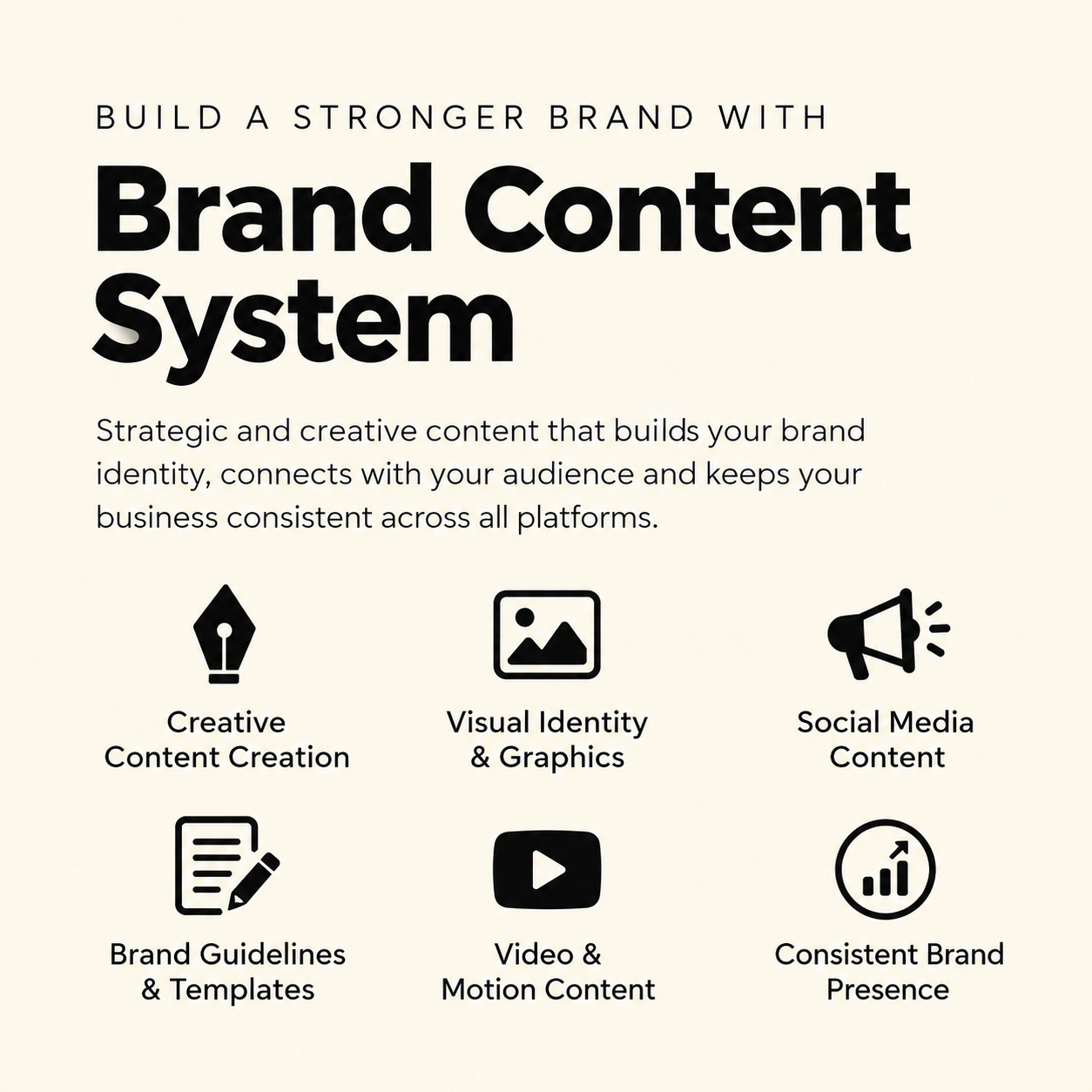 Brand Content System marketing creative