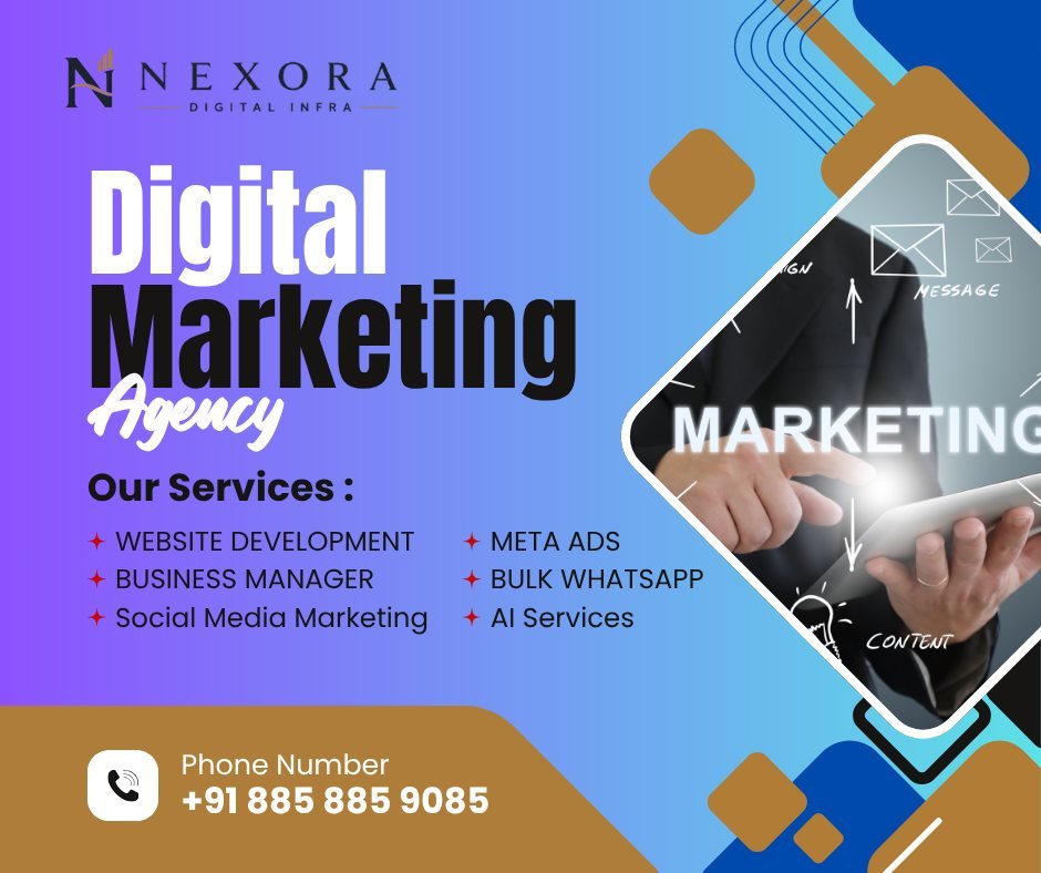 Digital Marketing Agency by Nexora Digital Infra