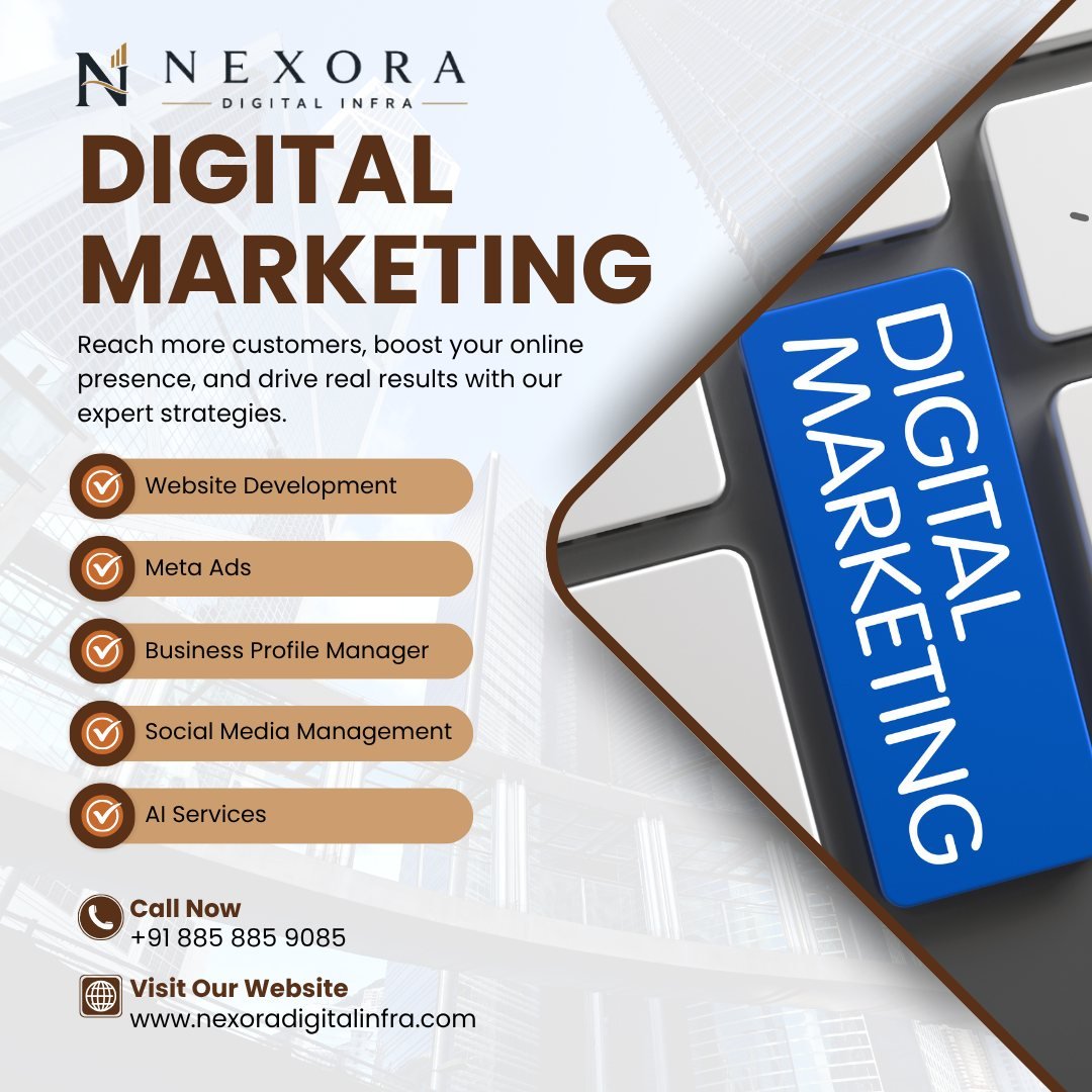 Digital Marketing Services by Nexora Digital Infra